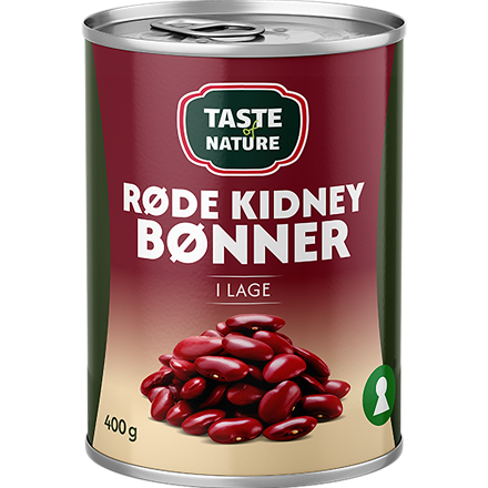 Taste of Nature Røde Kidneybønner 400 g