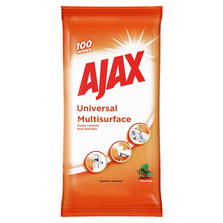 Ajax Wipes Universal 100 stk