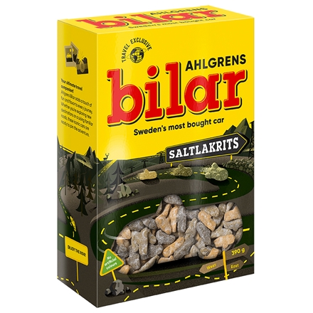 Ahlgrens Bilar Saltlakrits Box 390 g