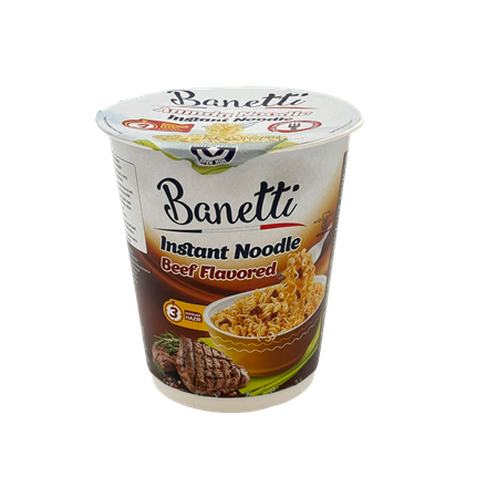 Banetti Cup Nudler Okse 65 g