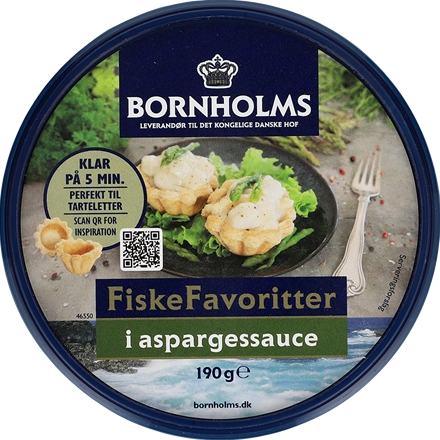 Bornholms FiskeFavoritter med Aspargessauce 190g
