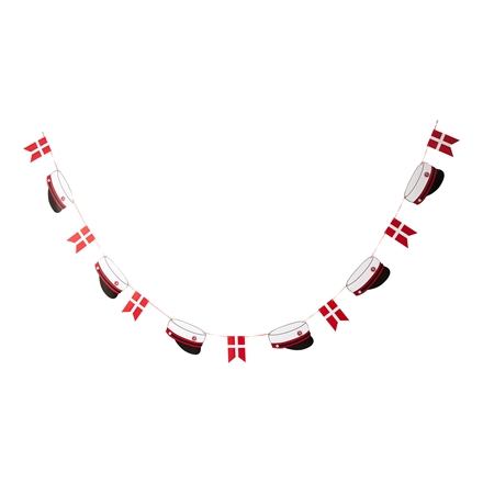 Student Guirlande Rød