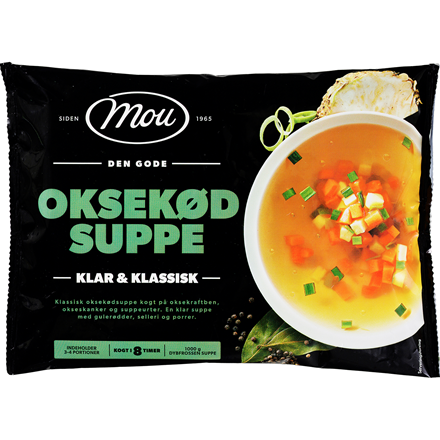 MOU Oksekødsuppe 1 kg