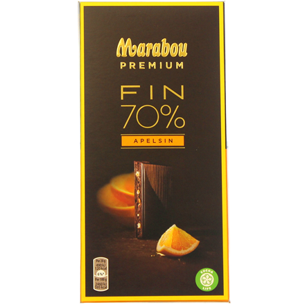 Marabou Premium Dark Orange 70% 100 g