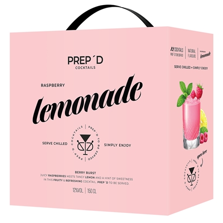Prep'D Raspberry Lemonade 12% 1,5 l