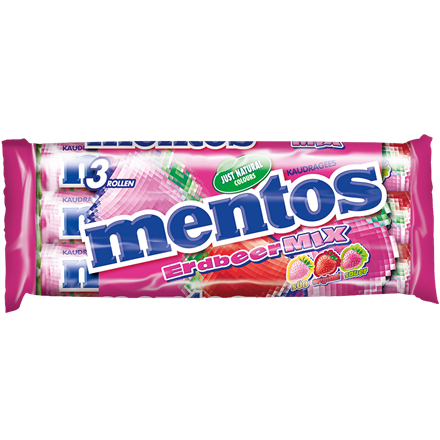 Mentos Strawberry Mix 112,5 g
