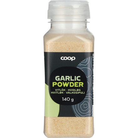 Coop Hvidløgspulver 140 g