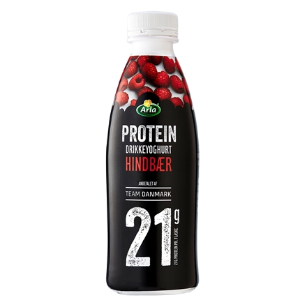 Proteindrik Hindbær 0,5l