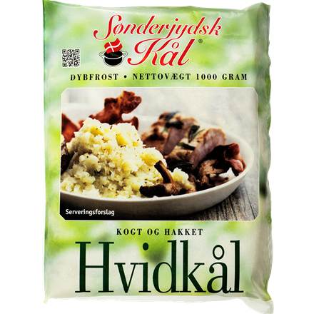 Sønderjysk Kogt og Hakket Hvidkål, Økologisk 1 kg