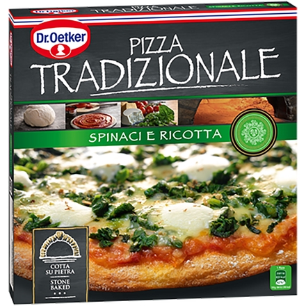 Trad. Pizza Spinaci Ricotta 435 g