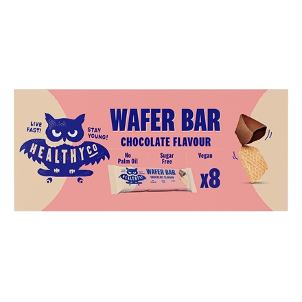 Healthy & Co CHOCOLATE WAFER 8x24gNo sugar
