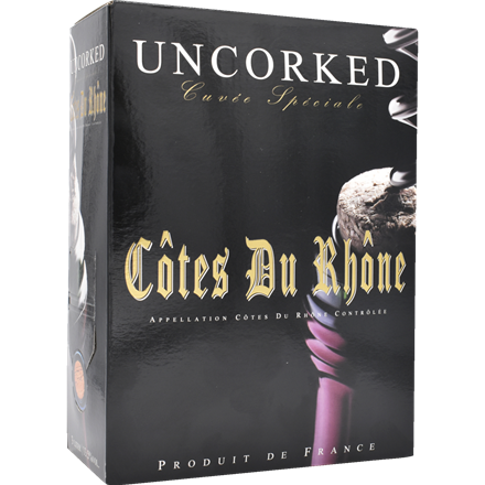 Uncorked Cotes du Rhone 3 l
