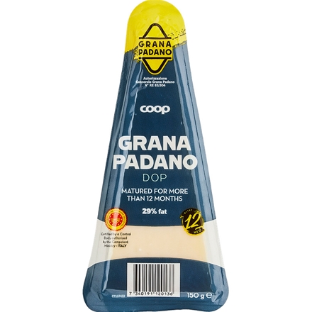 Coop Grana Padano 12 mdr 150 g