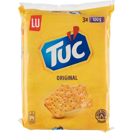 Lu Tuc Trio Salt Crackers 3 x 100 g