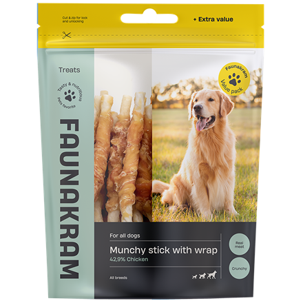 Faunakram Value Pack Munchy Stick w. Chicken 300 g