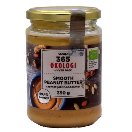 365 Økologi Peanutbutter 350 g