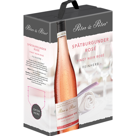 Peter & Peter Spätburgunder Rosé 3 l