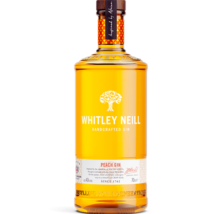 Whitley Neill Peach Gin 43% 0,7 l