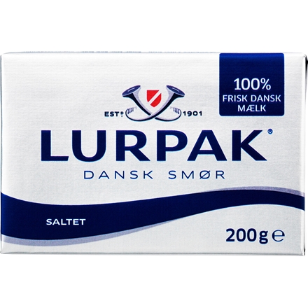 Lurpak saltet Smør 200 g