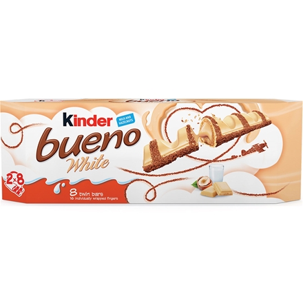 Ferrero Kinder Bueno White 8-pak 312 g