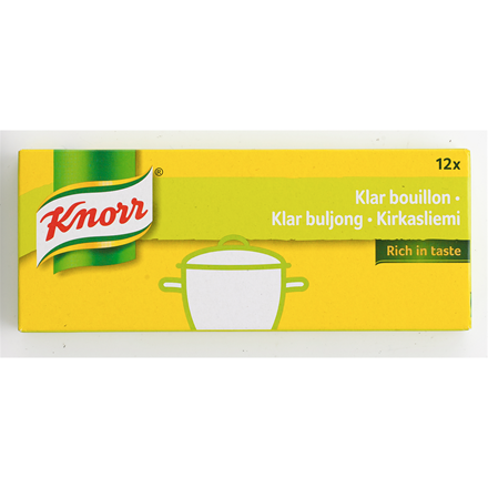 Knorr Klar Bouillon, 10 tern, 120 g
