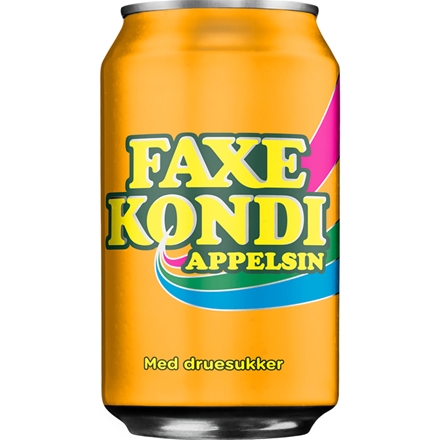 Faxe Kondi Appelsin 24x0,33 l