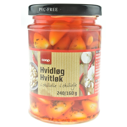 Coop Hvidløg m. Chili 160gr