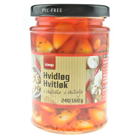 Coop Hvidløg m. Chili 160gr