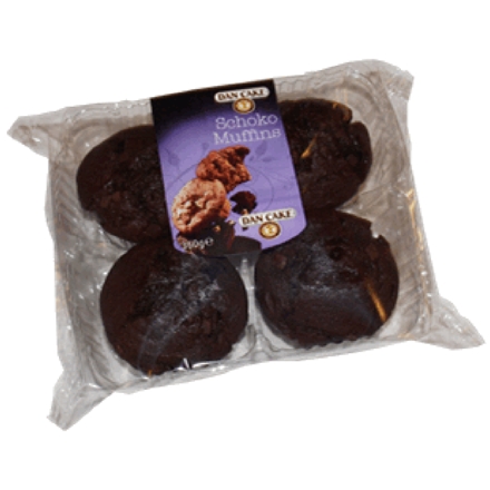 Muffins chokolade 300 g