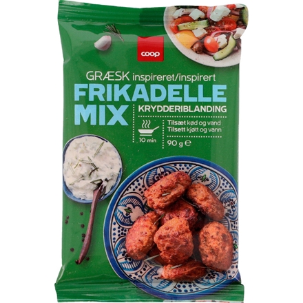 Coop Græsk Frikadellemix 90 g