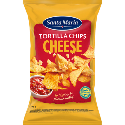 Santa Maria Tortilla Chips Ost 185 g