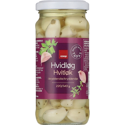 Coop Hvidløg med Urter 220/140 g