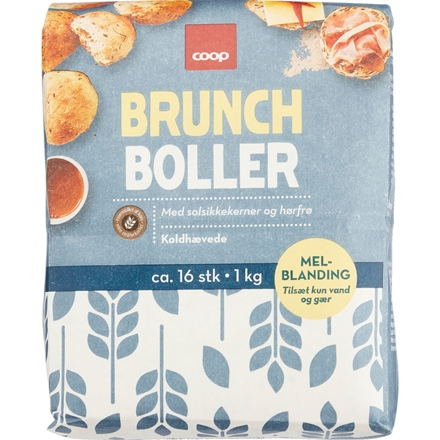 Coop Brunchboller Koldhævet 1 kg