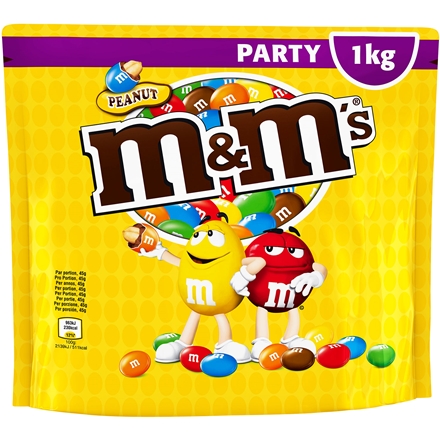 M&M's Peanuts Party Pack 1 kg