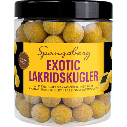 Spangsberg Exotic Lakridskugler 110 g