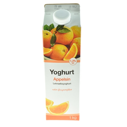 COOP Appelsin Yoghurt 1,0l