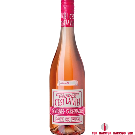 C'est La Vie Syrah & Grenache Rosé 0,75 l