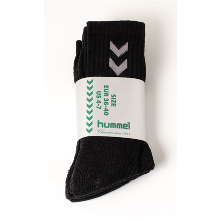 Hummel tennissokker sort str. 12 3er Pak