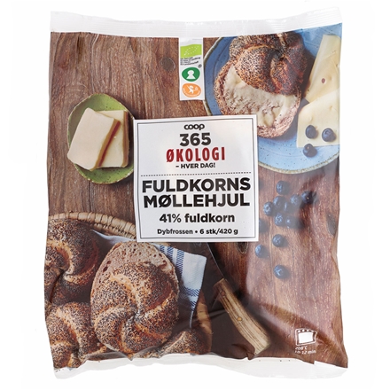 365 Økologi Fuldkorn Møllehjul 420 g