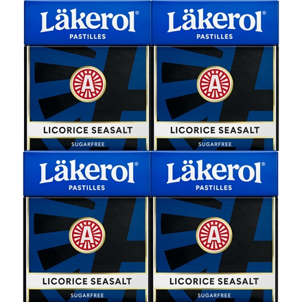 Läkerol Sea Salt 4-pak