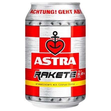 Astra Rakete 0,33 l + pant