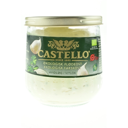 ØKO CASTELLO med hvidløg 150gr