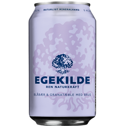 Egekilde Blåbær-Granatæble 24x0,33 l 