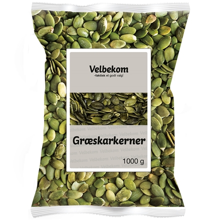 Velbekom Græskarkerner 1000 g