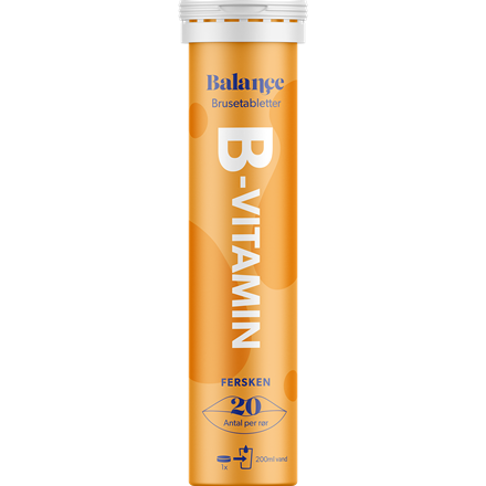 Balance B-Vitamin Tabs 20 stk.