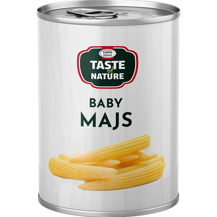 Taste of Nature Babymajs 425 g