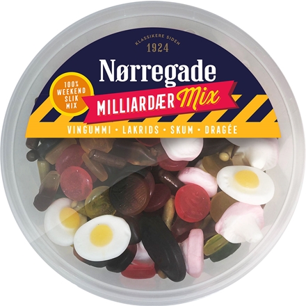 Nørregade Milliardærmix 705g