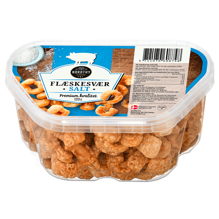 Nordthy Flæskesvær Premium Salt 120 g