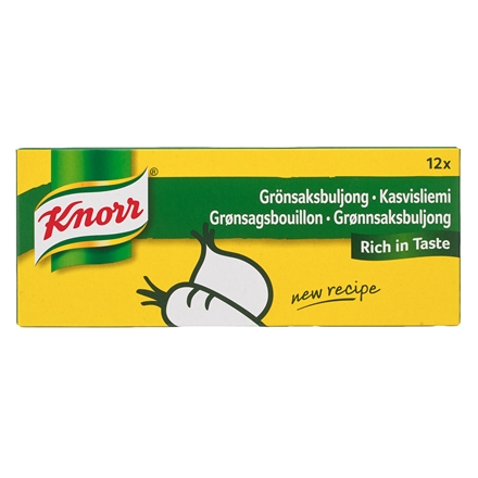 Knorr Grønsagsbouillon, 10 tern, 100 g