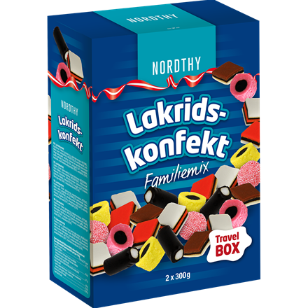 Nordthy Travel Box Lakridskonfekt 600 g